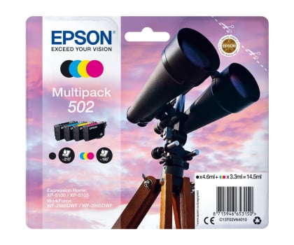 Tusz EPSON 502 INK CMYK C13T02V64010